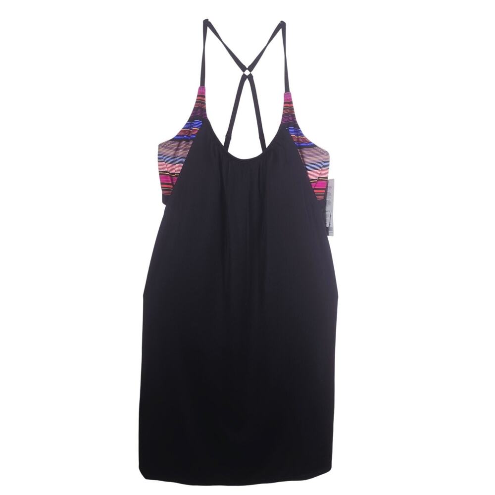 Athleta UPF 50+ Fabric Blousy Tankini Dress Summer Swim Women's 38 B/C NWT